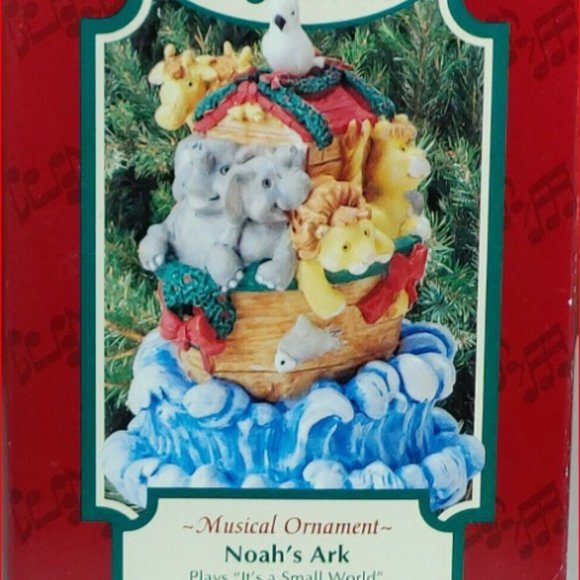 Christmas Ornament 1996 Noah's Ark San Francisco Music Box Company - Picture 4 of 5